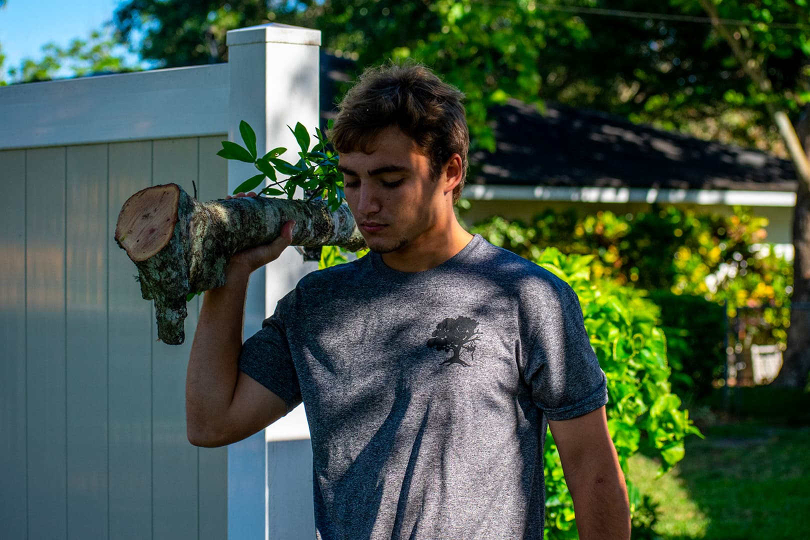 Team Member with Safety Equipment